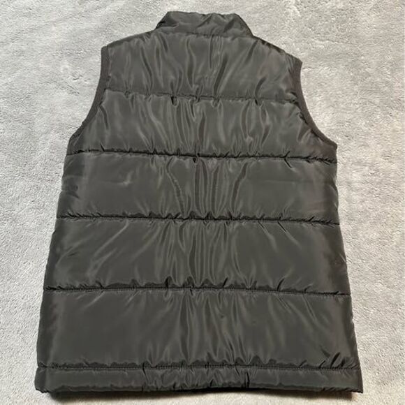 Nike Toddler Black/ Red/Gray Full Zip Puffer Vest - Picture 5 of 6
